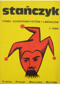 Stańczyk Pismo konserwatystów i liberałów Nr 1