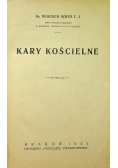 Kary kościelne 1929 r