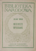 Tuwim Wiersze wybrane