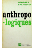 Anthropo logiques