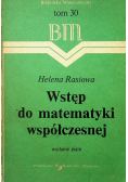 Wstęp do matematyki współczesnej tom 30