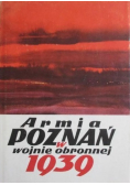 Armia Poznań w wojnie obronnej 1939