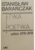 Etyka i poetyka Szkice 1970 - 1978