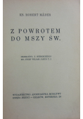 Z powrotem do Mszy Św 1938 r.