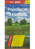 Pojezierze Ełckie mapa turystyczna 1:110 000
