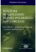 Kultura w nauczaniu języka polskiego jako obcego