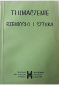 Tłumaczenie Rzemiosło i sztuki