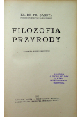 Filozofia przyrody 1910r