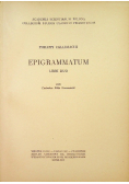 Epigrammatum Libri duo