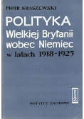 Polityka Wielkiej Brytanii wobec Niemiec w latach 1918 - 1925
