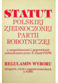 Statut polskiej zjednoczonej partii robotniczej