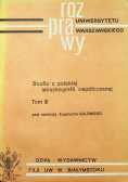 Studia z polskiej leksykografii współczesnej Tom III