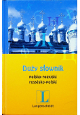 Duży słownik polsko rosyjski rosyjsko polski