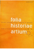 Folia historiae artium tom XXV