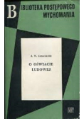 O oświacie ludowej