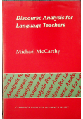 Discourse Analysis for Language Teachers
