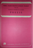 Pisma starochrześcijańskich pisarzy Tom XLIII Poezje
