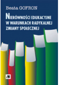 Nierówności edukacyjne w warunkach radykalnej zmiany społecznej