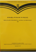 Judaika wydane w Polsce Druki zwarte i niesamoistne Materiały do bibliografii 1993