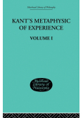 Kant's Metaphysic of Experience