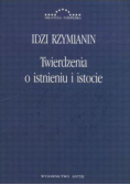 Twierdzenia o istnieniu i istocie