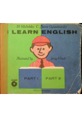 I learn English