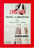 Kartki z pamiętnika czyli kronika walk o ideały zapisana przez zwykłego człowieka