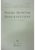 Polski Słownik Biograficzny Zeszyt 198
