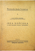 Idea Kościoła w ujęciu rosyjskiej teologii i historjozofji 1935 r.