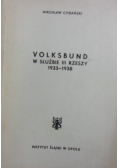 Volksbund w służbie III Rzeszy 1933 - 1938