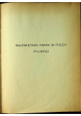 Najświętsza Panna w poezji polskiej 1904 r.