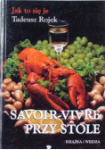 Savoir vivre przy stole