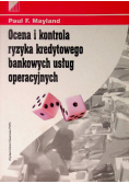Ocena i kontrola ryzyka kredytowego bankowych usług operacyjnych