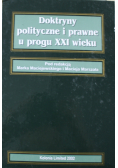 Doktryny polityczne i prawne u progu XXI wieku