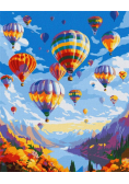 Malowanie po numerach - Magiczny lot 40x50cm