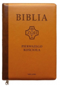 Biblia pierwszego Kościoła z paginat. karmelowa