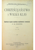 Chrześcijaństwo i walka klas 1910 r.