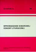 Sympozja Nr 34 Wprowadzenie soborowej odnowy liturgicznej