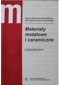 Materiały metalowe i ceramiczne