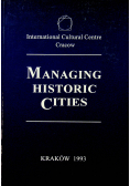Managing Historic Cities