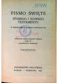 Biblia Tysiąclecia Pismo Święte Starego i Nowego Testamentu