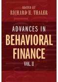 Advances in Behavioral Finance Volume II
