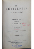 De praeceptis dei et ecclesiae Tom II 1911r