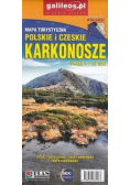 Mapa tur. - Polskie i Czeskie Karkonosze 1:25 000