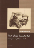 Carl Philipp Emanuel Bach Estetyka stylistyka dzieło