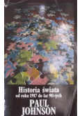 Historia świata od roku 1917 do lat 90 tych