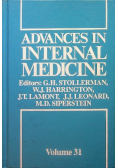 Advances in internal medicine volume 31