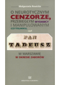 O neurotycznym cenzorze, przebiegłym wydawcy i manipulowanym czytelniku