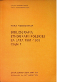 Bibliografia etnografii polskiej za lata 1976 - 1985