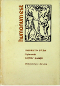 Umberto Saba śpiewnik